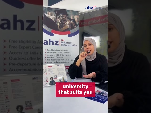 Study in UK with AHZ  #studyabroad