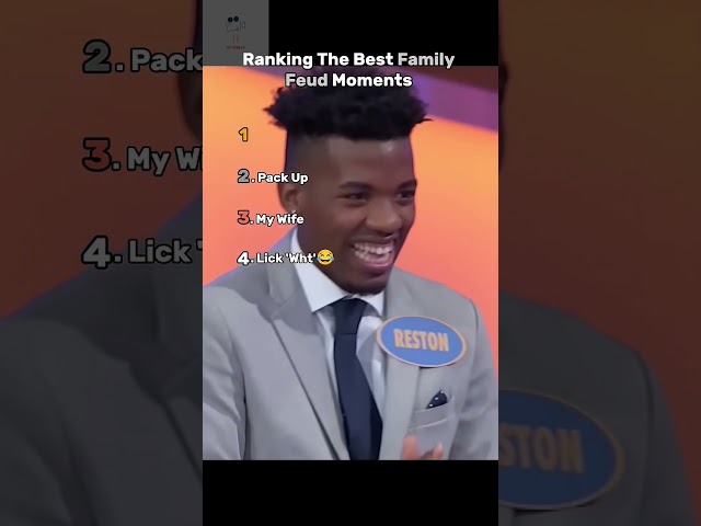 Ranking Best Moments In Family Fued P.4