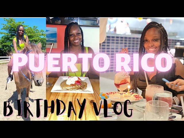 Horseback Riding in San Juan Puerto Rico | Birthday Vlog 🇵🇷