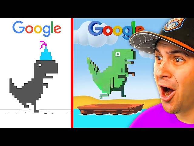 Chrome Dino Game but UPGRADED!