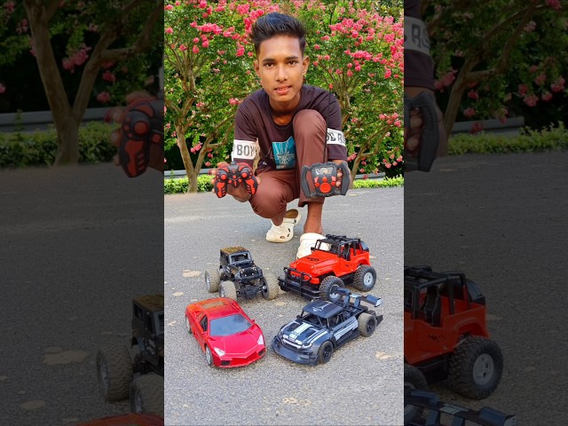 RC 4 cars eksaath unboxing