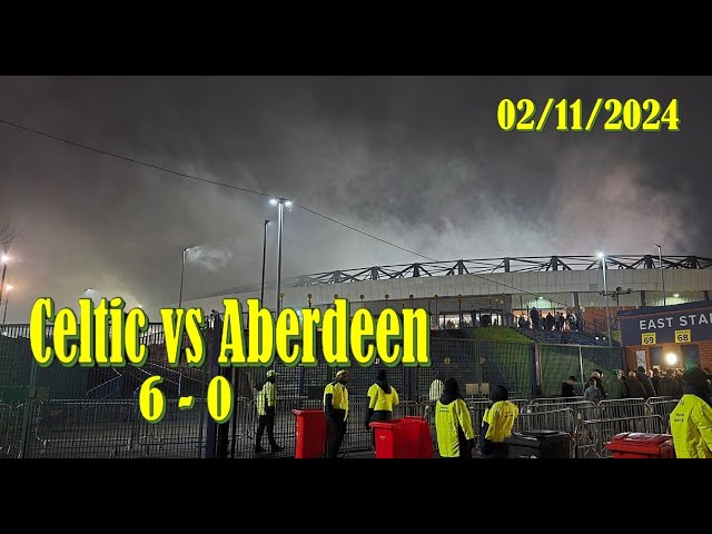 Hampden Park ** CELTIC vs ABERDEEN ** Scottish League Cup Semi-Final ** Walking with the crowd 02/11