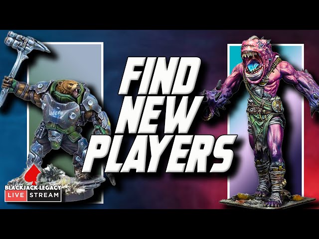 How to FIND NEW PLAYERS for Miniature Wargaming  - Monday Night Live