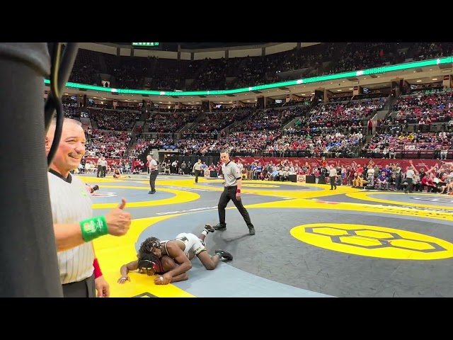 D1SF 138lbs Charles Curtis, Mass Perry vs Micah Cotrell, Princeton