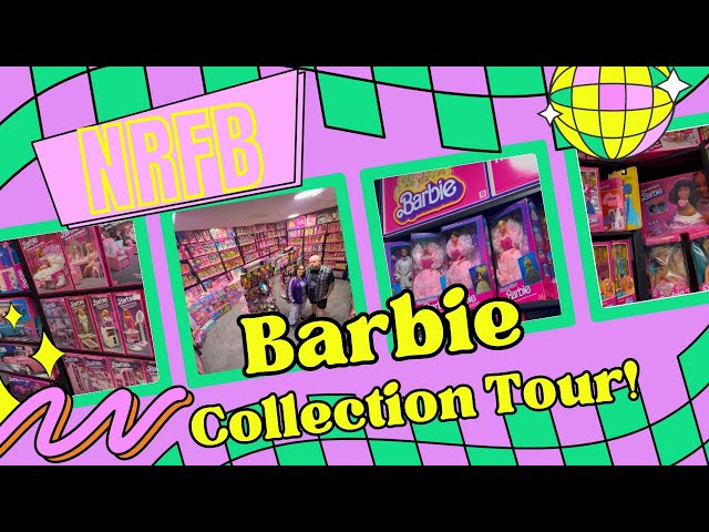 MASSIVE Nrfb Barbie Collection tour!