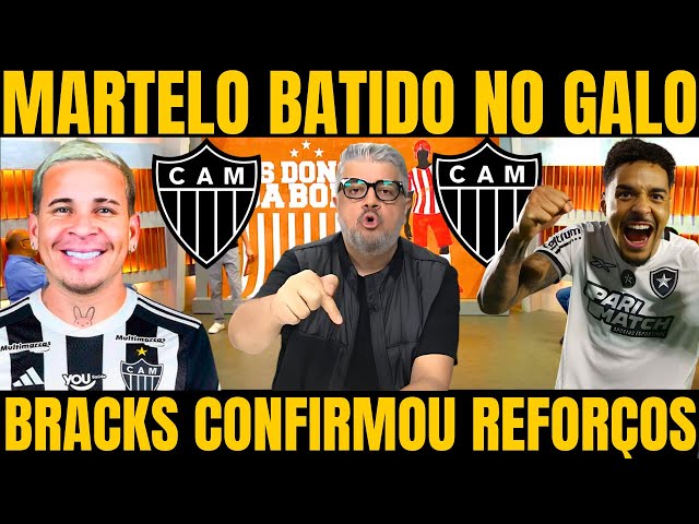 OS DONOS DA BOLA! BRACKS CONFIRMA SOTELDO E GREGORE NOVOS REFORÇOS GALO NOTICIAS DO ATLETICO MG HOJE