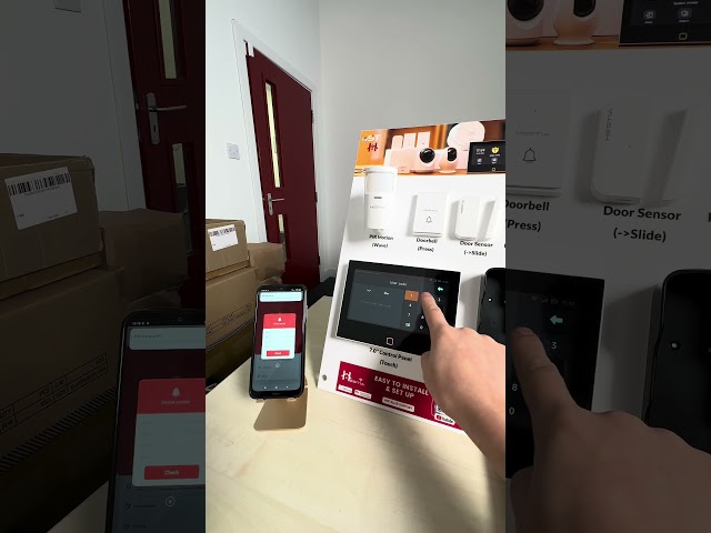 Showcase the Hestia Home Security Kit