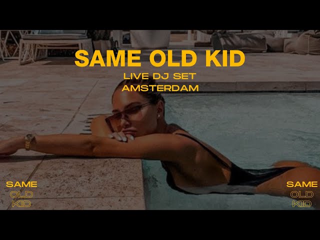 AFRO HOUSE MUSIC l LIVE DJ SET l SAME OLD KID - IN AMSTERDAM - EP 01