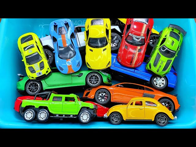 UNBOXING DIECAST | miniature cars Jaguar, Peugeot, Renault, Hyundai, Mazda, Volvo, Honda, Opel #1307