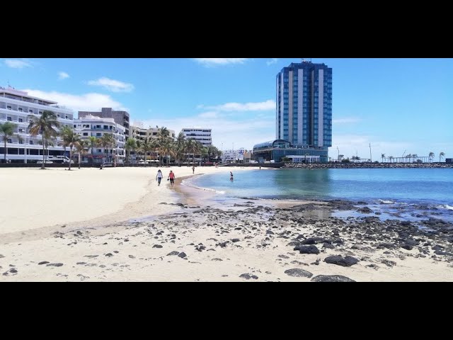 Arrecife - Playa del Reducto - Lanzarote - Hiszpania