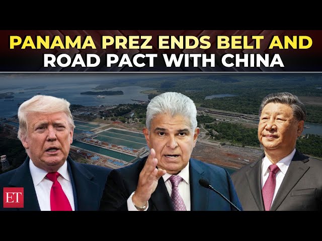 Trump Effect! Panama President terminates Belt and Road Initiative with China