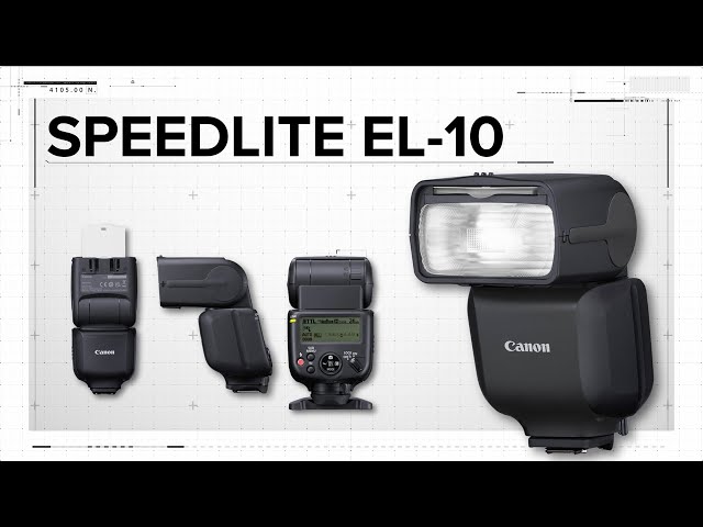 Introducing the Canon Speedlite EL-10 with Rudy Winston