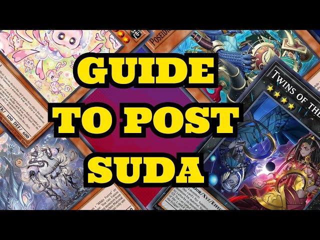 *IMPORTANT* YU-GI-OH! GUIDE TO SUPREME DARKNESS | POST SUDA | MITSURUGI | RYZEAL | FIENDSMITH