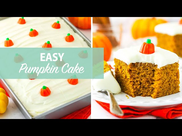 Easy Pumpkin Cake