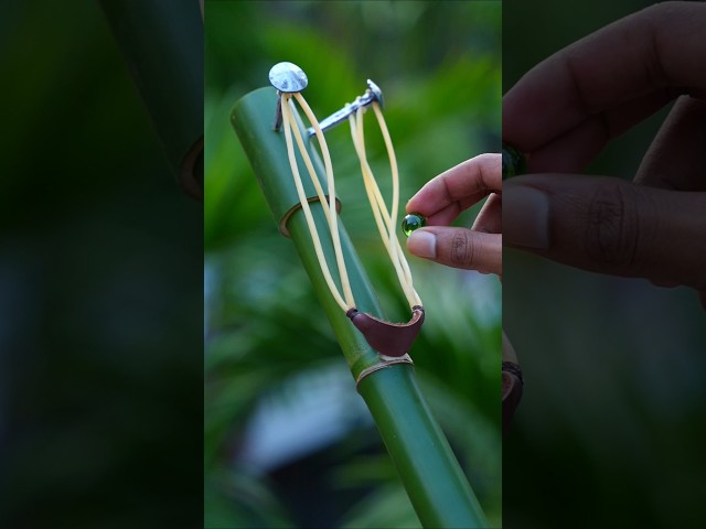 Fork Creations with New Bamboo Slingshots #Bamboo #Slingshots #Diy #Bambooart