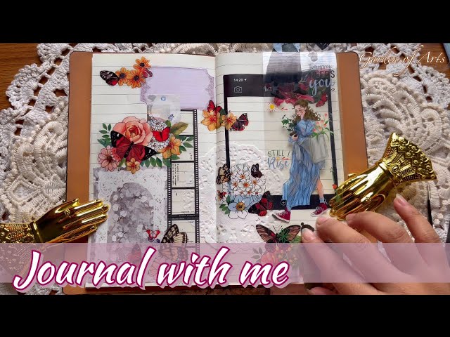 Journal with Me ft @TheWashiTapeShop 🌸 Relaxing Journaling | BGM | 4K