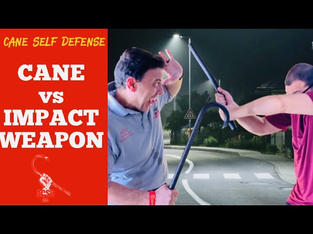 Cane Self Defense: Cane vs Impact Weapon!