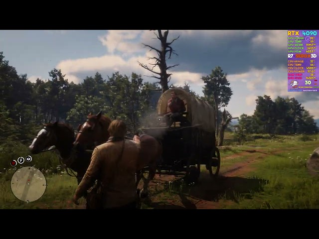 RTX 4090 Red Dead Redemption 2 | 5800X3D | 8K UHD (7680 × 4320p) DLSS OFF