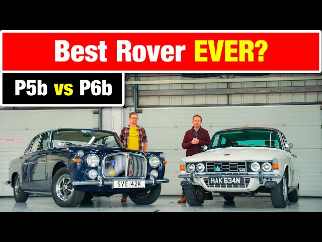 Rover P5 vs Rover P6 - Classic British Luxury Showdown!