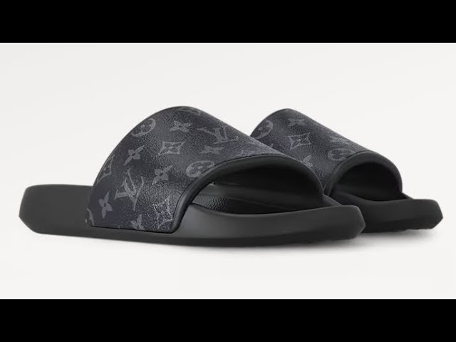 LV Waterfront Mule - Monogram Eclipse Unboxing & On FEET 👣 REVIEW