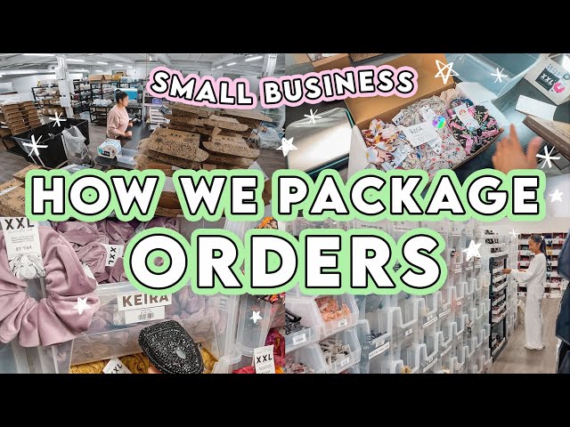 How We Pack Orders: Small Business Guide | Tutorial & Tips 📦✨