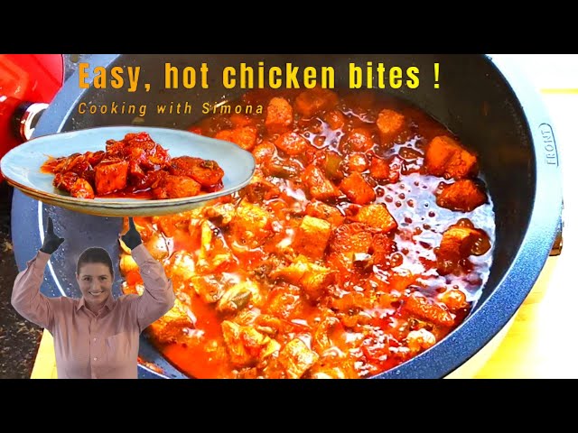 You need to try this Easy Hot Chicken bites recipe !