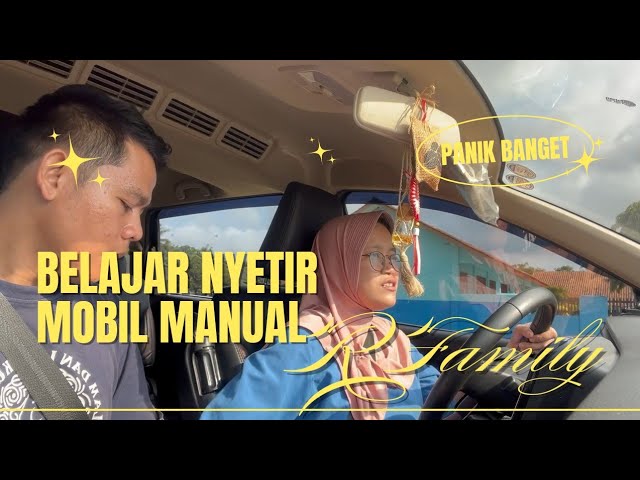 Ngajarin Istri Belajar Nyetir Mobil Manual || Lucu Sampai Tangan Gemetar