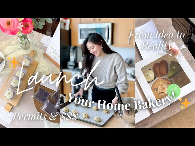 The ULTIMATE Guide to Starting a Home Bakery!