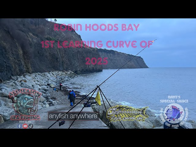 Fishing | Robin hoods bay | 1st learning curve of 2025