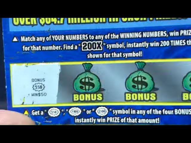 Scratch Off Tickets Bonus Win All🔥200X the Money Never Leave the Last Ticket on the Roll🔥