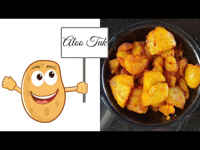 How to make Aloo tuk || Fried potato with spices || Potato fry || Sindhi Aloo Tuk || Sindhi Aloo