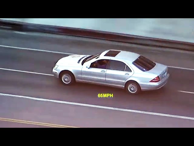 Chasing a reckless Mercedes driver in South Los Angeles