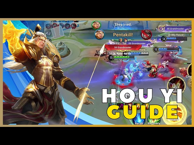 Quick And Easy Hou Yi Guide | Honor of Kings