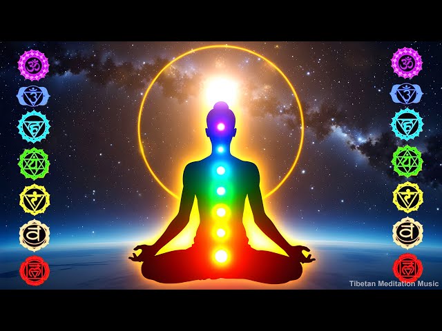 963Hz- Full Night Chakra Healing | Unblock All 7 Chakras | Body Aura Cleanse & Boost Positive Energy