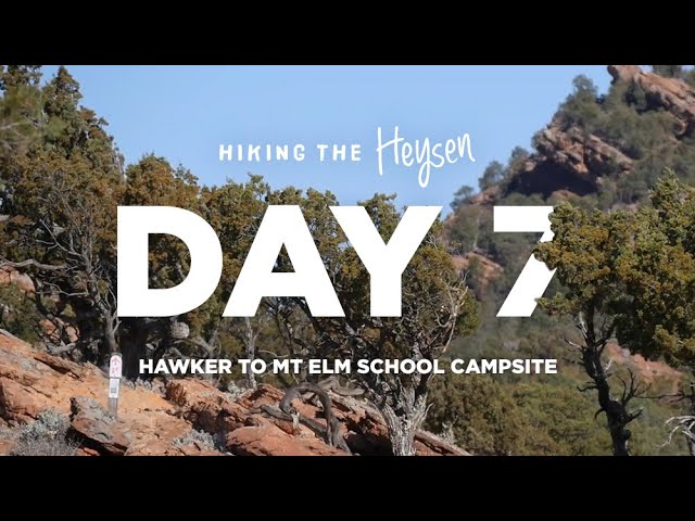 Heysen Trail | Day 07 | Hawker to Mt Elm School Campsite | Australian long-distance hiking