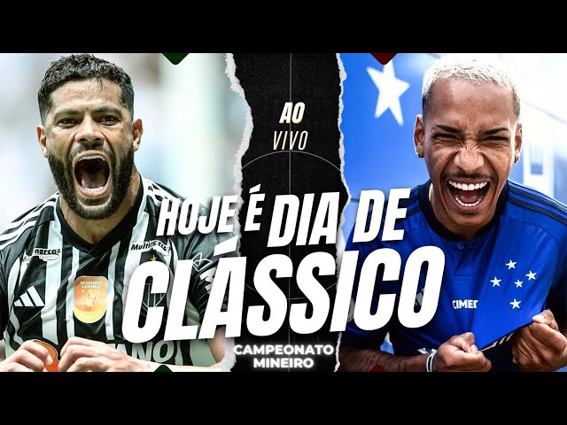 CRUZEIRO X ATLÉTICO AO VIVO COM IMAGENS - CRUZEIRO X ATLÉTICO - ESTADUAL 2025