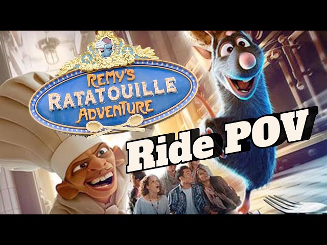 Remy's Ratatouille Ride POV | Epcot Rides Disney World