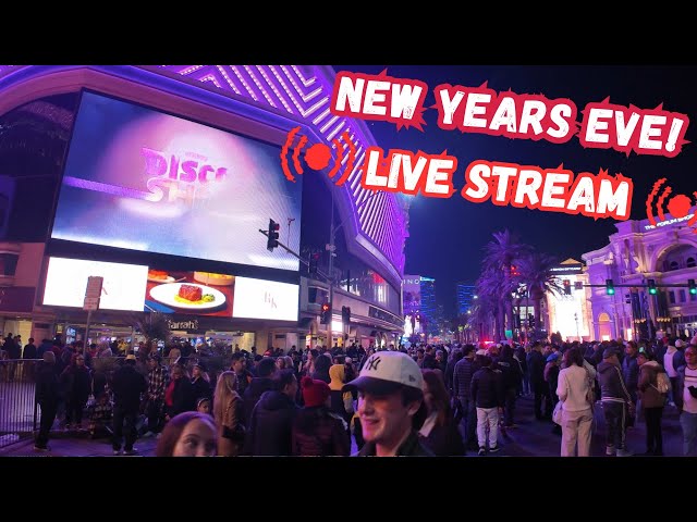 LIVE Las Vegas New Years Eve, live stream Vegas