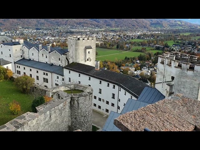 See Salzburg and surroundings from fortress Hohensalzburg