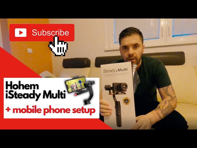 Hohem iSteady Multi | How to mount  #hohem #gimbal #stabilizer on MOBILE PHONE? | quick instructions