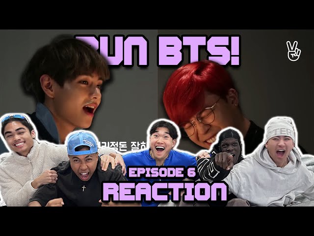 OUR FIRST TIME WATCHING RUN BTS EP 6