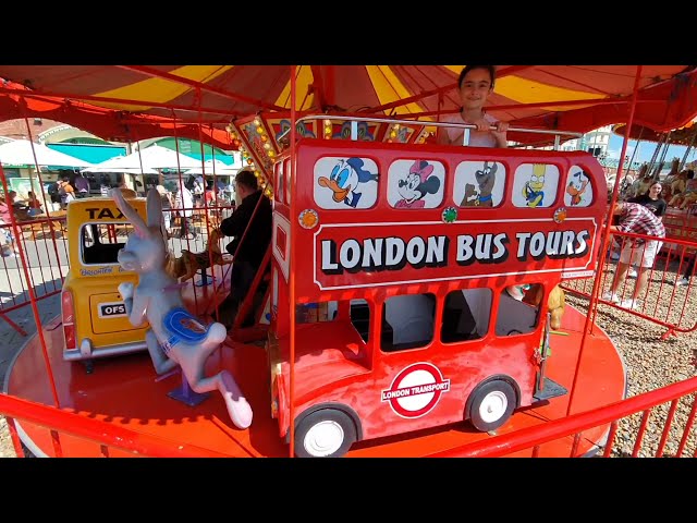 Bus ride on the beach/The wheels on the bus