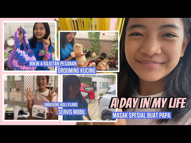 A DAY IN MY LIFE | Full Day my Activity at Home with HOLLYLAND LARD M2