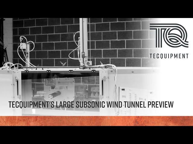 Large TecQuipment Subsonic Wind Tunnel Preview - Showcase Video Coming Soon!