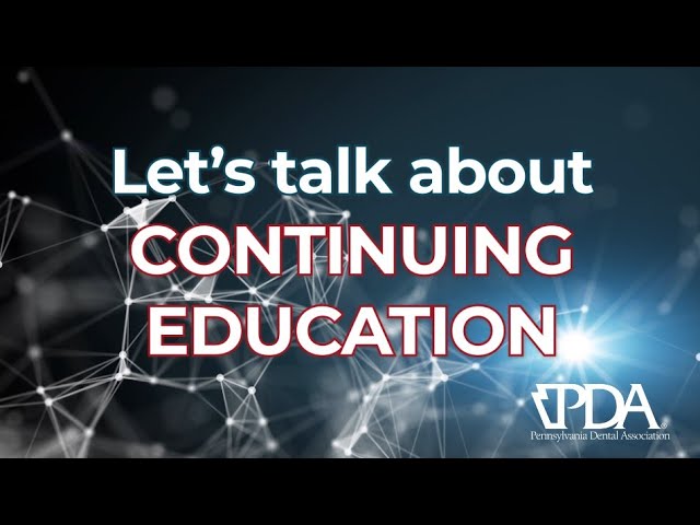 New Dentist Series - Continuing Education