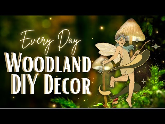 Everyday Woodland Decor DIYs Full of Nature's Inspiration