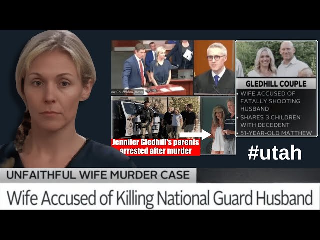 "Shocking Murder: Utah Wife Accused of Killing Husband While He Slept – Parents Arrested!"