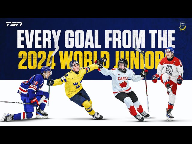 EVERY GOAL FROM THE 2024 WORLD JUNIOR CHAMPIONSHIP