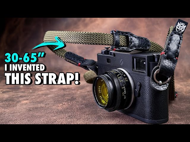 I Invented an adjustable camera strap. It changed my game.