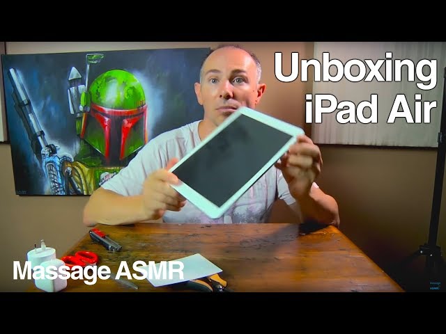 ASMR Unboxing iPad Air